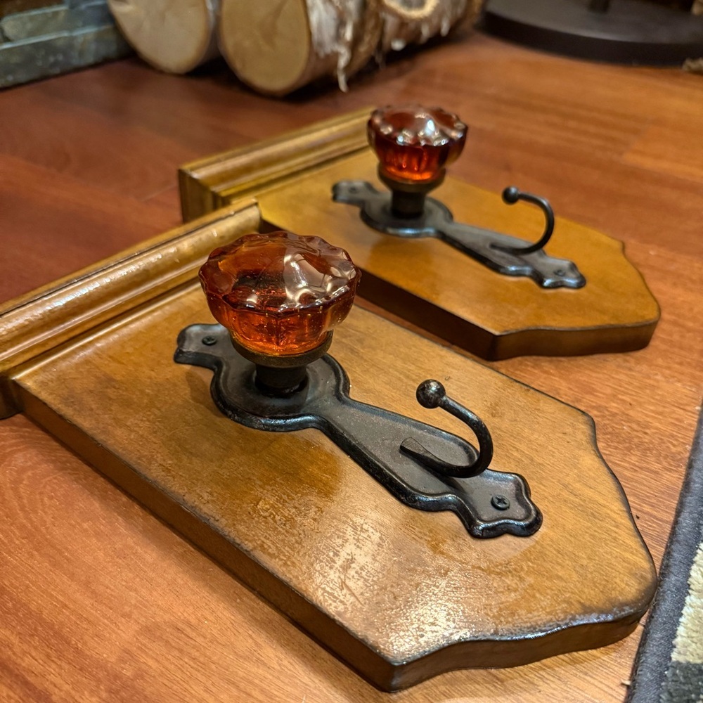 Cherry Wood - Wall Hooks